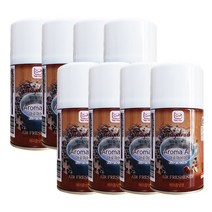 아로마에어 방향제 자동분사기 리필 캔 헤이즐넛 280ml, 8개