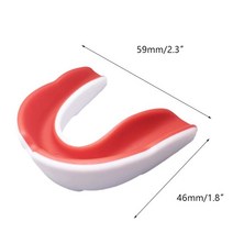 스포츠 마우스 가드EVA 치아 보호대어린이 청소 가드치아 보호대권투 농구 가라테 무, 04 Adult Orange