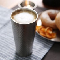 홈앤하우스 [1+1] 보온보냉 이중 스텐 진공컵 350ml, 1. 350ml 2p