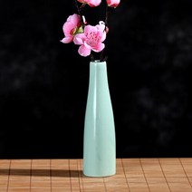 프리츠한센 이케바나 도자기 화병 항아리 세라믹 꽃병 홈 테이블 장식 화분 배열 정원 책상 장식품 미니 3 색, [06] Long-Blue