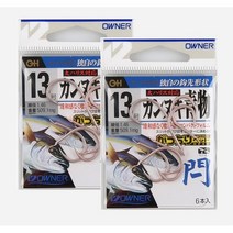 [낚시장터] 오너 칸스키 부시리바늘, 15호