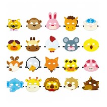 역할놀이 소꿉놀이 역할머리띠 동물가면띠, 소