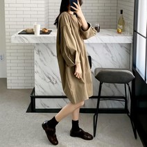 롱 폴라 니트 아이예뻐 휴양지 원피스 DRESS 면원피스 도토리 Acorn 블랙