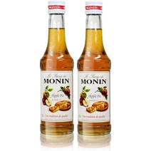 모닌 애플 파이 시럽 250ml 2병 MONIN Apple Pie Syrup