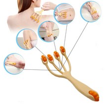 핑거 마사지기 손가락 롤러 손바닥 발바닥 마사지, 색상랜덤