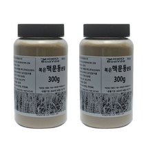 볶은 맥문동 분말 가루 파우더 국내산 300g 2통, 단품, 단품