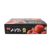 5K 사과 포장 박스 (손잡이포함) [10장], 단품