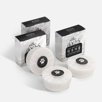 락토버블 천연한방 수제 애견 샴푸바 강아지비누 + 거품망, 1개