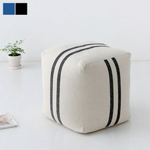 마켓비 CETONI 푸프 코튼 45, 01.블랙