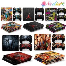 소니 플레이스테이션4 ps4 pro 전신스킨, PS4 PRO 아이언맨, 1개
