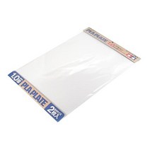 TAMIYA 70124 플라스틱 보드 1.0mm 2피스 257 x 364mm 화이트