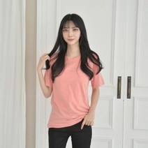 CMD12747030수 보카시라운드 반팔(10color) 남녀공용 티셔츠