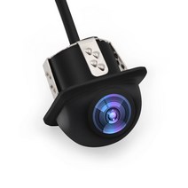 부품Carsanbo HD 후면보기 카메라 후면 백업 나이트 비전 컬러 역방향 12V 방수 주차 자동차 부품, 01 camera_01 12V