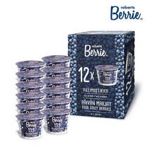 브랜드없음 로버츠베리에 야생 빌베리 과채 음료 1박스 (100ml 12개), 단품없음