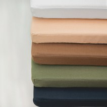 다양한 소재 다양한 컬러 주문제작 벤치방석, 면무지09.블랙