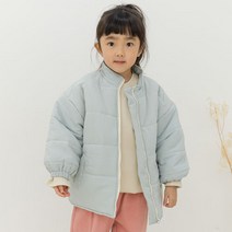 바브키즈 잔체크가오리점퍼