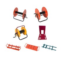 분무기 동력 엔진 모터 프레임 선반 거치대 조립 카트, (3)호스릴(미니), 1개