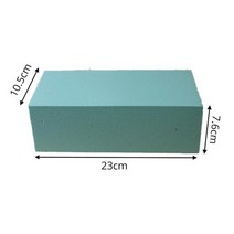 플로랄폼 꽃거품 블록 DIY 꽃꽂이 진흙 신선한 인공 홈 웨딩 장식 꽃집 용품, 01 Green