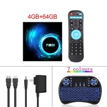 미디어박스 미디소프트 영상재생 미디어플레이어 최신 T95 스마트 Tv 박스 안드로이드 10.0 6k 2.4g 5g 와, 09 4G 64G FS_04 Au 플러그