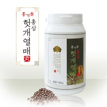 홍가원 헛개열매환 헛개 나무 열매 원액 헛개수 차 헛개차 즙 추출물 홍삼 진액 홍삼헛개열매 환 효능 국내산 100%, 190g x 1개