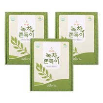 제주 녹차 쫀득이 x 3개 쫀득기 제주도 특산품 과자 쫀드기
