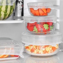 만능 실리콘 덮개 뚜껑 기발한 아이디어 상품 반찬뚜껑 탄산뚜껑 실리콘랩 냄비뚜껑 수박덮개 후라이팬뚜껑, 화이트