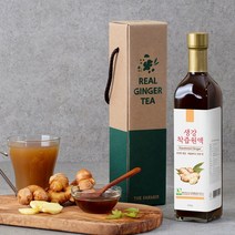 농부프린스 프리미엄 생강차 생강청 생강즙 수제청답례품 생강진액 생강원액 수제청선물 pet 670g x 2생강차 몸붓기빼는법 생강효능 생강청 생강차효능 목에좋은, 1