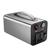 무소음발전기 소형 캠핑 45000mah 배터리 충전기 180w 휴대용 발전소 야외 비상, 회색-180w(45000mah), 유럽 ​​연합