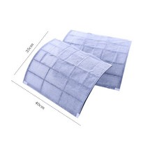 에어컨커버 벽걸이 스탠드 원형 2pcs 절단 가능한 에어컨 필터 종이 먼지 방지 그물 청소 정화 부품 공기, 01 2pcs_01 40x35cm