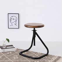 마켓비 PECRE 스툴의자 원목스툴 빈티지스툴, 앤스윗 본상품선택