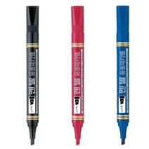 펜텔 유성마카 납작촉 N860, 블랙