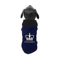 All Star Dogs 901428 NCAA 컬럼비아 라이온스 대학교 강아지 외투 코트, XX-Small