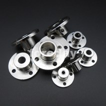 50PCS/100PCS 3MM 3.17MM 4MM 5MM 6MM 6.35MM 7MM 8MM 10MM 리지드 플랜지 커플 링 모터 샤프트 * FD368-3, 12 M6.35X100PCS
