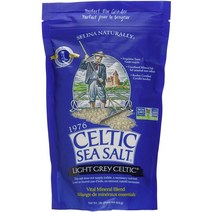 Celtic Sea Salt 라이트 그레이 셀틱, 454g, 1개