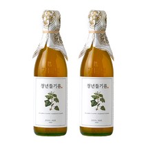 저온압착 청년 들기름, 2개, 350ml