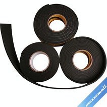 단면 스폰지 테이프 10mm 다용도 완충제 소음방지 3mm