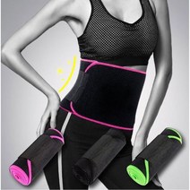 땀벨트 다이어트벨트 복대 허리보호, 블랙(XL), 1개