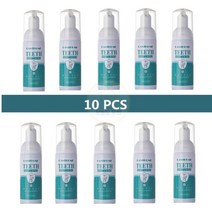 치아 미백 폼 천연 구강 세척 무스 치약 위생 호흡 치과 도구 10 개/로트, 01.10 Pcs
