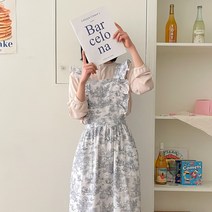 마들렌느 에이프런 8종, 수수꽃 화이트