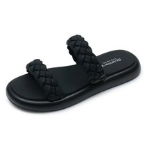 [정품인증] 269500 베어파우 [베어파우] LOTTIE 블랙 경량 쿠션슬리퍼 K2673001PBW