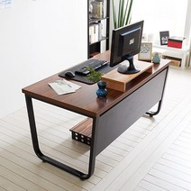 모던스틸 창업선물 사무실 책상세트 1200 공부방 중역, 스틸뷰1200+아카시아