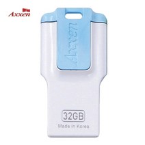 NUNUBITEL_엑센 USB 저장장치 64G H43 블루 USB외장메모리 컴퓨터USB악세서리 이동식 휴대용_NUB누비텔레숍, 옵션이없는_단일품목입니다