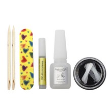 자체브랜드 파고드는 발톱 케어 팁 테이프 세트, 수량, 풀세트-보통발톱, 1개