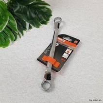 스노다 메가네 렌치 16-17mm 매직렌치/몽키스패너/육각렌치/파이프렌치/공구, 단일 수량