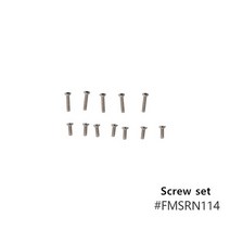 RC 비행기 드론 날개 Fms 1220mm 레인저 항공기 모델 rc 비행기 액세서리 고정익 드론 부품, 나사 세트