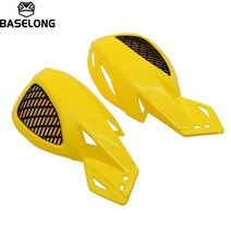 오토바이 핸드 가드 프로텍터 가와사키 스즈키 혼다 야마하 M SX EXC XCW SMR 모토 더트 바이크 ATVS 22mm, 옐로우, 04 yellow