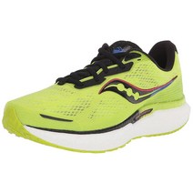 Saucony 남성용 트라이엄프 19 러닝화 블랙/화이트 10.5