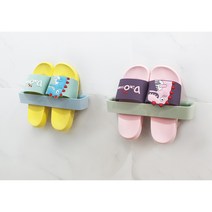 슬리퍼 거치대 욕실 실내 화장실 슬리퍼 걸이 홀더 걸이대 꽂이, 블루