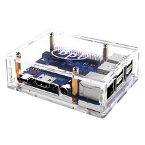 바나나 파이 M4 BPI-M4 Realtek RTD1395 ARM 64 Bit 쿼드 코어 A53 미니 소형 싱글 보드 컴퓨터, [02] BPI-M4 case