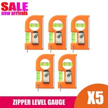 전자수평계 수평 눈금자 3 버블 스피릿 레벨 마그네틱 ABS 쉘 미니 포켓 휴대용 도구 측정 기계, 09 typeE 5pcs